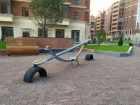 Качели-балансир «Сектор» на детской площадке