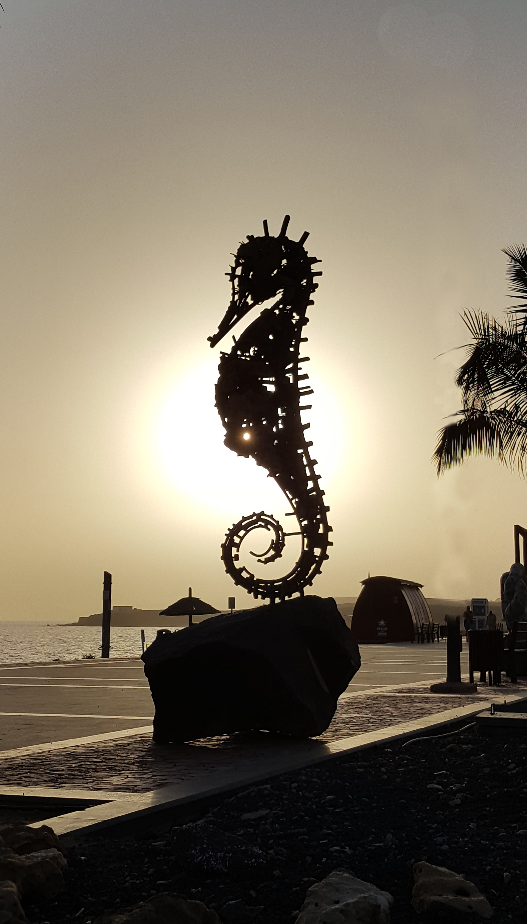 Скульптура «Морской конек», Канарские острова
